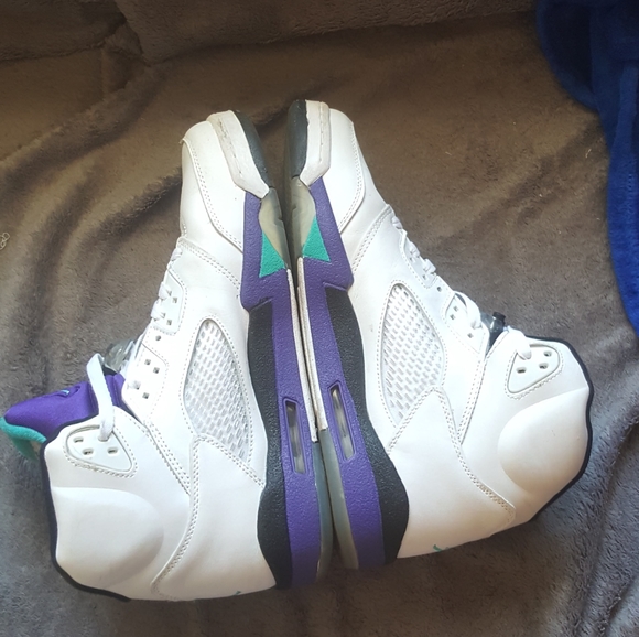 Retro Jordan 5 Grapes Men's size 13 - Picture 11 of 13